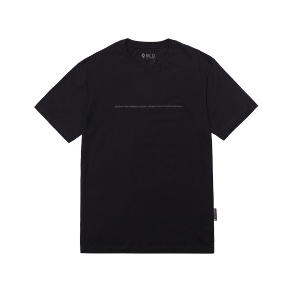 CAMISETA DJONGA QMCMFS - PRETA